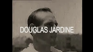 Douglas jardine ' i'm here to win the ashes '