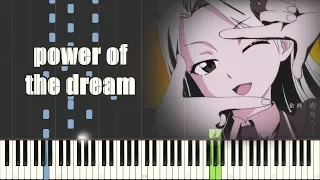 Fairy Tail: Final Series Opening - power of the dream (Piano Synthesia)