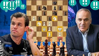 Aggressive Chess Game : 05 | Magnus Carlsen vs Garry Kasparov |