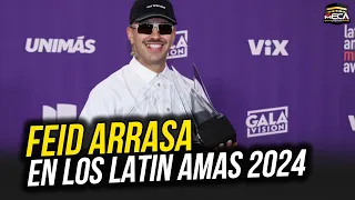 FEID ARRASA EN LOS LATIN AMERICAN MUSIC 2024