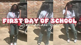 VLOG/GRWM: FIRST DAY OF HIGHSCHOOL | SOPHOMORE YEAR￼!