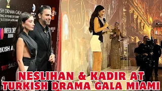 Neslihan Atagul and Kadir Dogulu at Turkish Drama Gala Miami | Hindi/Urdu | Turk Drama Series