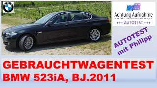 BMW 5er F10/F11 Gebrauchtwagentest (VOR Facelift): "10 Jahre F10"