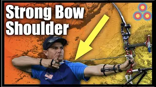 Set Your Bow Shoulder in the Best Position Possible | Archery Bow Shoulder Form