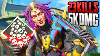 BRUTAL Horizon 23 KILLS and 5,300 Damage Apex Legends Gameplay Season 20