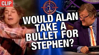 QI | Would Alan Take A Bullet For Stephen?