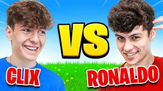 I Paid Fortnite Pros $50,000 to 1v1 Challenge (Clix vs Ronaldo)