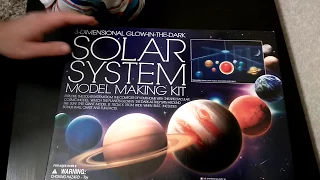 4M 3D Glow in the Dark Solar System Mobile  (4M Kidz Labs)