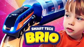 BRIO Smart Tech Engine toy train play