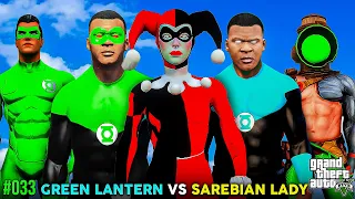 FRANKLIN & serbian dancing lady try to finish Team4lantern (GTA 5 Mods) #033