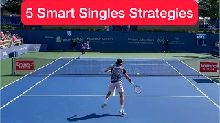 Copy These Five Tsitsipas Singles Strategies (Win More Tennis Matches)