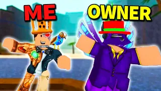 Playing WITH the OWNER of Flood Escape 2: Crazyblox!! (Roblox)