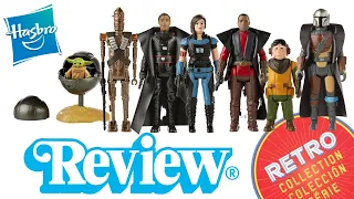 Star Wars Retro Collection The Mandalorian Figures REVIEW