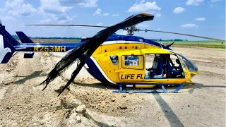 Medevac Helicopter Crashes Immediately After Takeoff; No Injuries