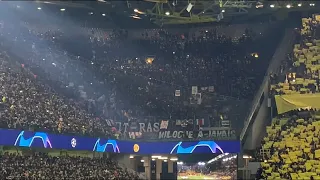 Ambiance Parcage Ultras Parisiens - Dortmund PSG