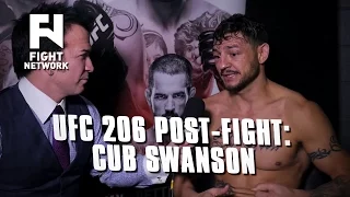 UFC 206: Cub Swanson Thought of Robin Black During Win Over Dooho Choi About 'Making This Art'