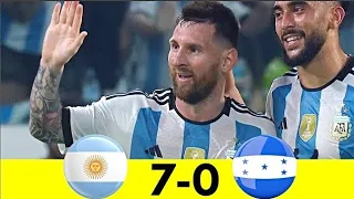 Argentina vs Curacao 7-0 All Goals & Highlights 2023