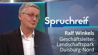 SPRUCHREIF | RALF WINKELS | GESCHÄFTSLEITER LANDSCHAFTSPARK DUISBURG-NORD