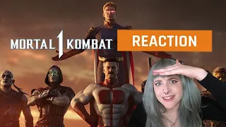 My reaction to the Mortal Kombat 1 Official Kombat Pack Roster Reveal Trailer | GAMEDAME REACTS