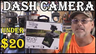 $20 Aduro Dash Cam And  Landscape Fabric