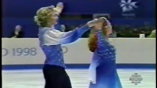 Anissina & Peizerat (FRA) - 1998 Nagano, Free Dance (Canadian Broadcast Feed)