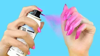 17 Nail Hacks! Nail Art Hack Compilation!