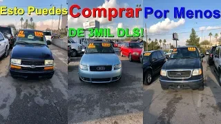 QUE Puedes COMPRAR Con 3MIL dls EN Una *AGENCIA* De CARROS Usados