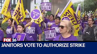 Janitors vote to authorize strike if demands aren't met
