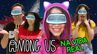 AMONG US NA VIDA REAL PELA PRIMEIRA VEZ | Luluca