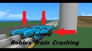 Island Train Crashes [ROBLOX]