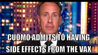 Bombshell Reoprt: Chris Cuomo Admits He Has Vax Related Side Effects