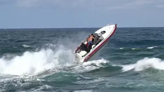 "ATTENTION LA PASSE EST DANGEREUSE CE MATIN" LES BATEAUX DÉCOLLENT ACCROCHEZ-VOUS !!!