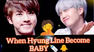 When Hyung Line Become Child 🤭🤭