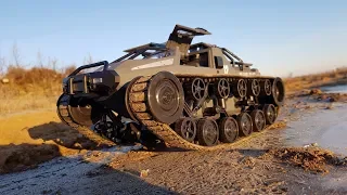 Ripsaw Super Tank SG 1203 ... Смотри на что он способен радиоуправляемый танк  !