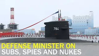 Defense minister comments on submarines, spies, and nuclear weapons | Taiwan News | RTI