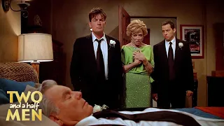 Evelyn's Husband Is a Murder Mystery | Two and a Half Men