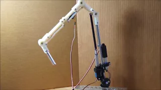 Home Made Robot Arm Using Linear Servos