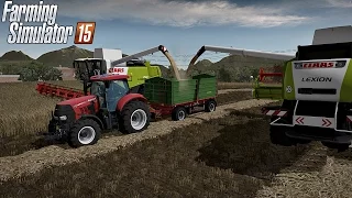 Wielkie żniwa na PGR ☆ Farming Simulator 2015 Let's Play #26 + Kamerka ㋡ MafiaSolec & MikiGames