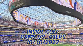Inside SoFi in 4K: L.A. Rams vs. San Francisco 49ers on 10/30/22 #larams #49ers #sofistadium #nfl