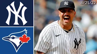 New York Yankees Vs. Toronto Blue Jays | Game Highlights | 8/21/22