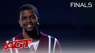 Brandon Leake Delivers Emotional Spoken Word to His Daughter - America's Got Talent 2020