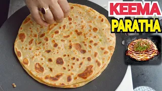 KEEMA PARATHA || Qeemay Wala Paratha || Mutton Minced Paratha by (YES I CAN COOK) #StuffedParatha