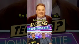 🤣JOHN PINETTE 🍺 🤮 TEQUILA! 😆 #reaction #comedy #funny #clean #hilarious #shortsviral