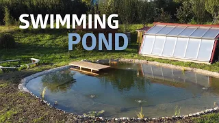 Building a Natural Swimming Pond (And Digging it by Hand)