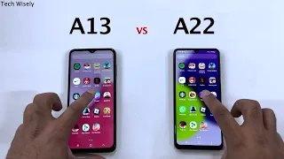 SAMSUNG A13 vs A22 in 2023 - Speed Test