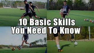 Ten Basic Soccer Skills You Should Master