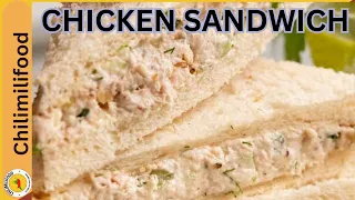 Chicken Sandwich Recipe | Chicken sandwich |Chicken sandwich banane ka tarika |Chicken Club sandwich