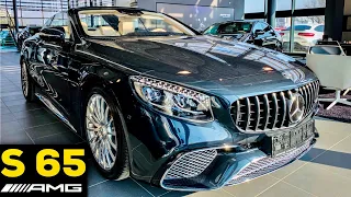 2019 MERCEDES AMG S65 Cabriolet V12 Full Review BRUTAL Sound Exhaust Interior Exterior Infotainment