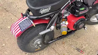 Mini Bike Gets a Racing Carburetor + Governor Bypass! (Mikuni VM22)