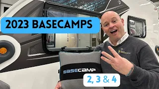 Forget camping in a tent - Buy a SWIFT BASECAMP 2023 - 2, 3 or 4 berth